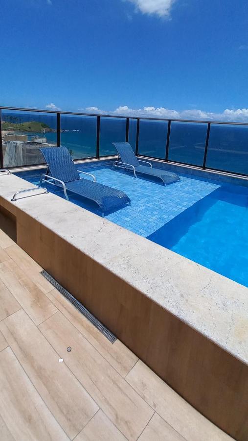 السلفادور Loft Smart Farol Da Barra, Piscina Rooftop, Beira Mar No Farol Da Barra المظهر الخارجي الصورة