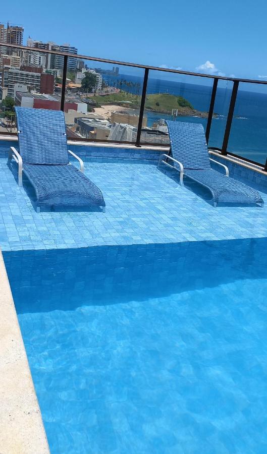 السلفادور Loft Smart Farol Da Barra, Piscina Rooftop, Beira Mar No Farol Da Barra المظهر الخارجي الصورة