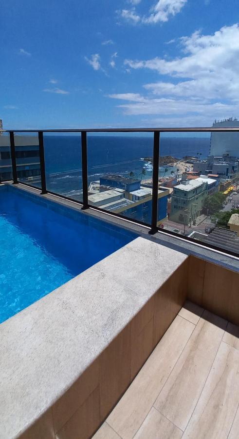 السلفادور Loft Smart Farol Da Barra, Piscina Rooftop, Beira Mar No Farol Da Barra المظهر الخارجي الصورة